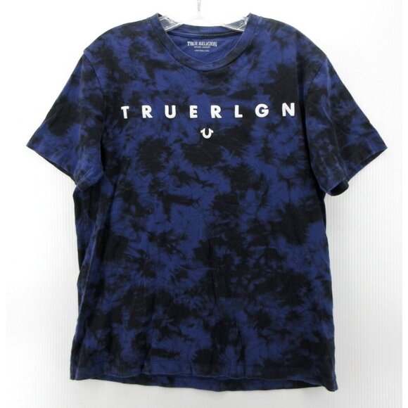 True Religion Shirt Large Tie Dye Pullover Graphic T Tee Crewneck * - Picture 1 of 10